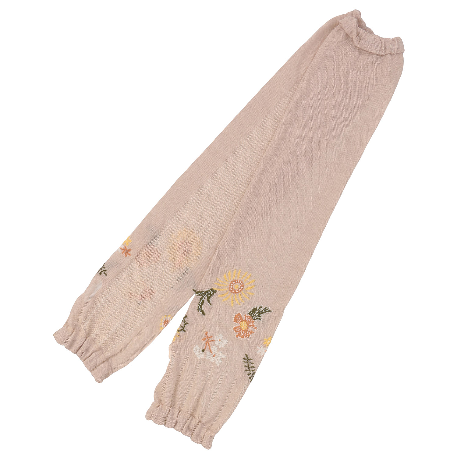 アームカバー 60センチ丈 花柄 親指穴付き - 画像2