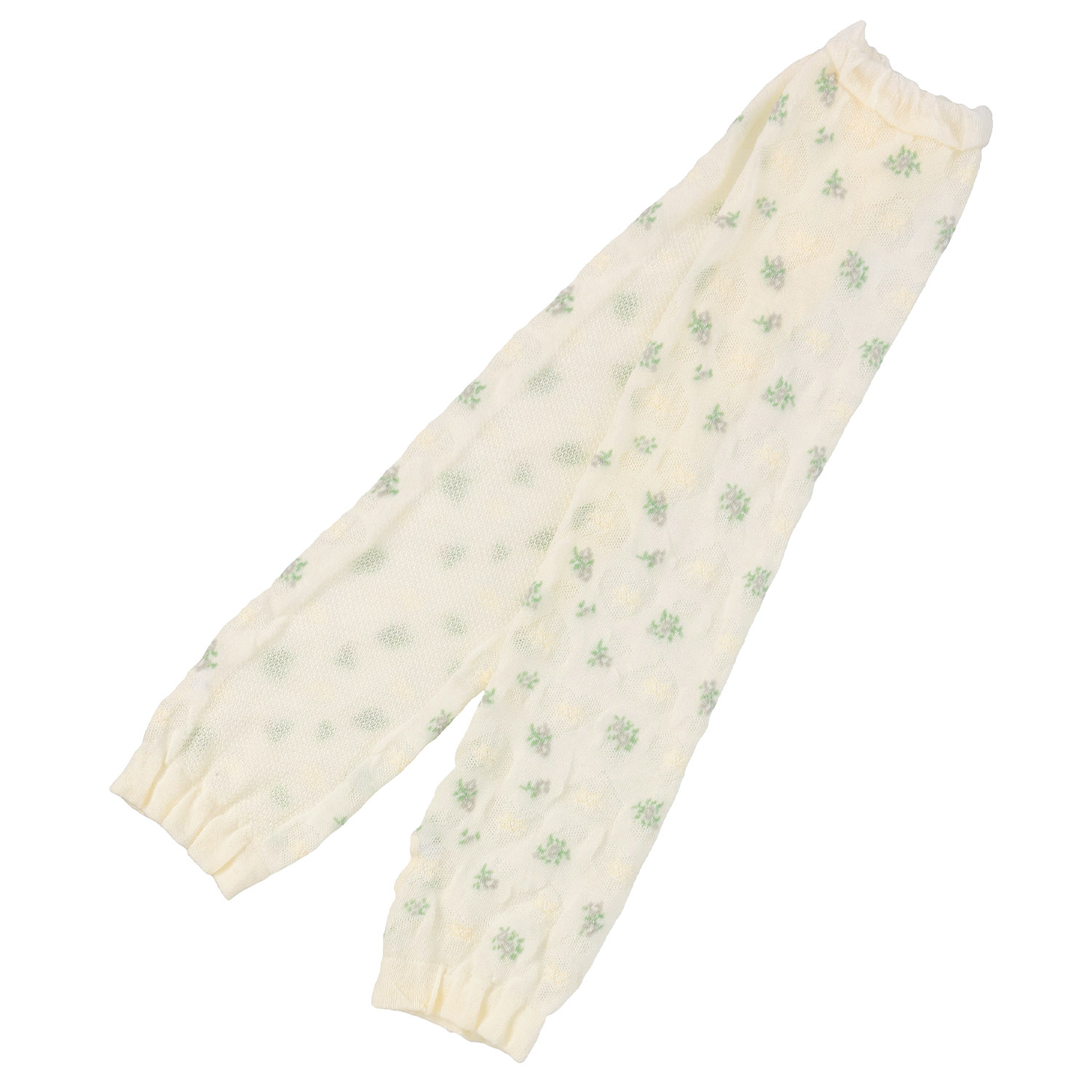 アームカバー 60センチ丈 花総柄  親指穴付き - 画像2