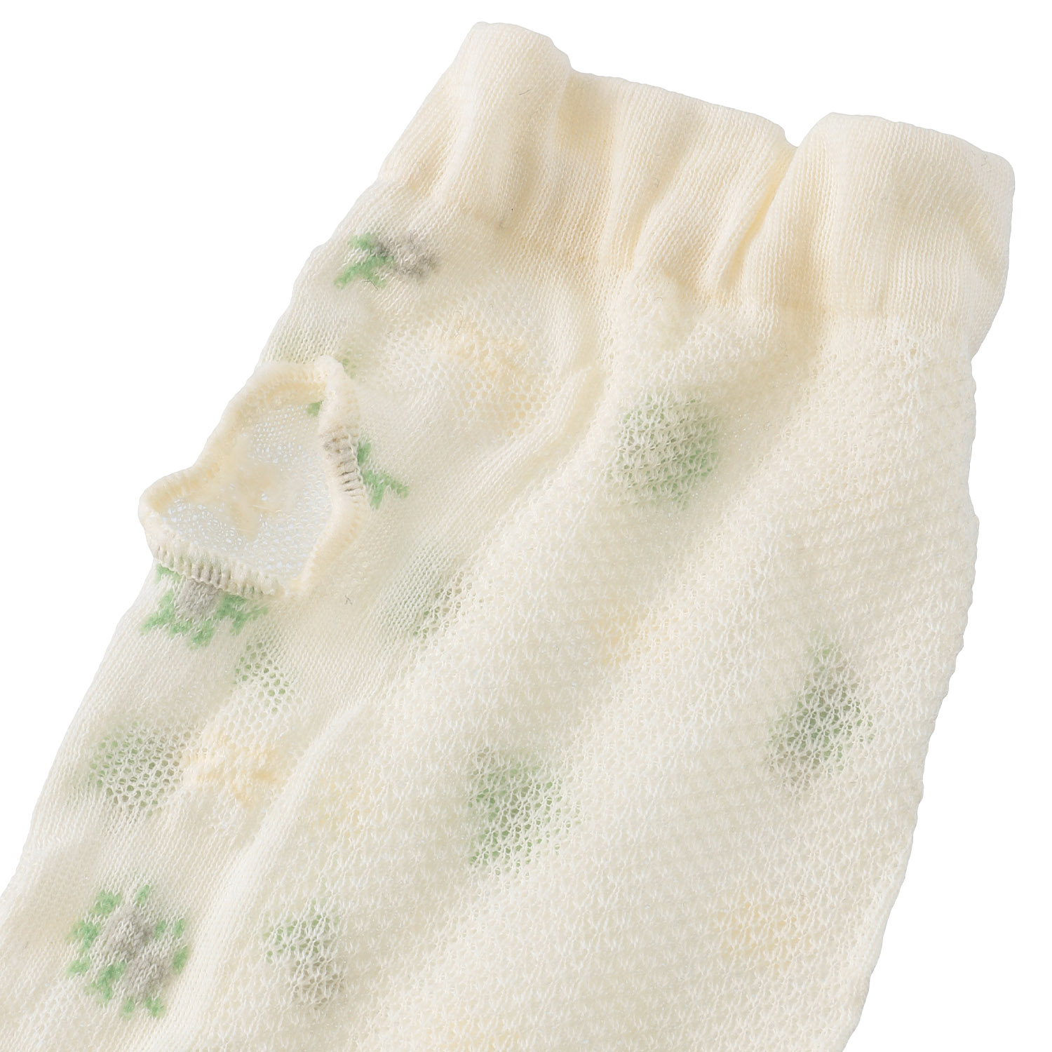 アームカバー 60センチ丈 花総柄  親指穴付き - 画像4