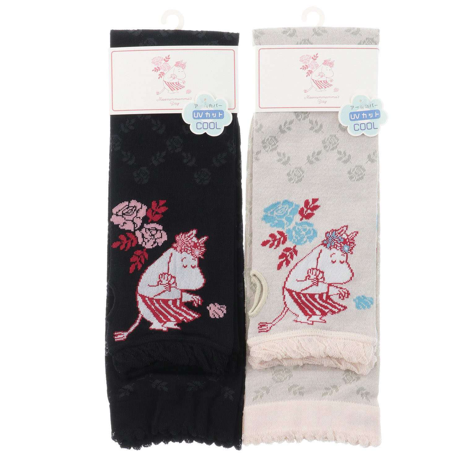 MOOMIN 母の日 アームカバー UVカット＋冷感 ムーミンママ【在庫限り】