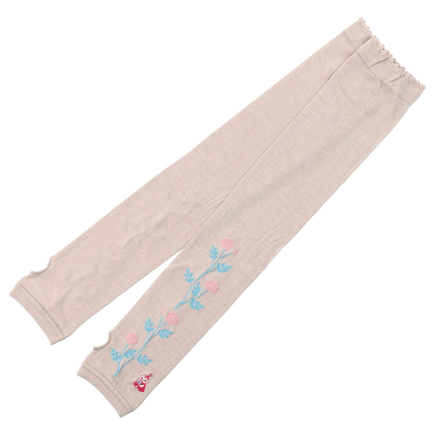 MOOMIN 母の日 アームカバー UVカット＋冷感 薔薇ミイ刺繍【在庫限り】 - 画像5