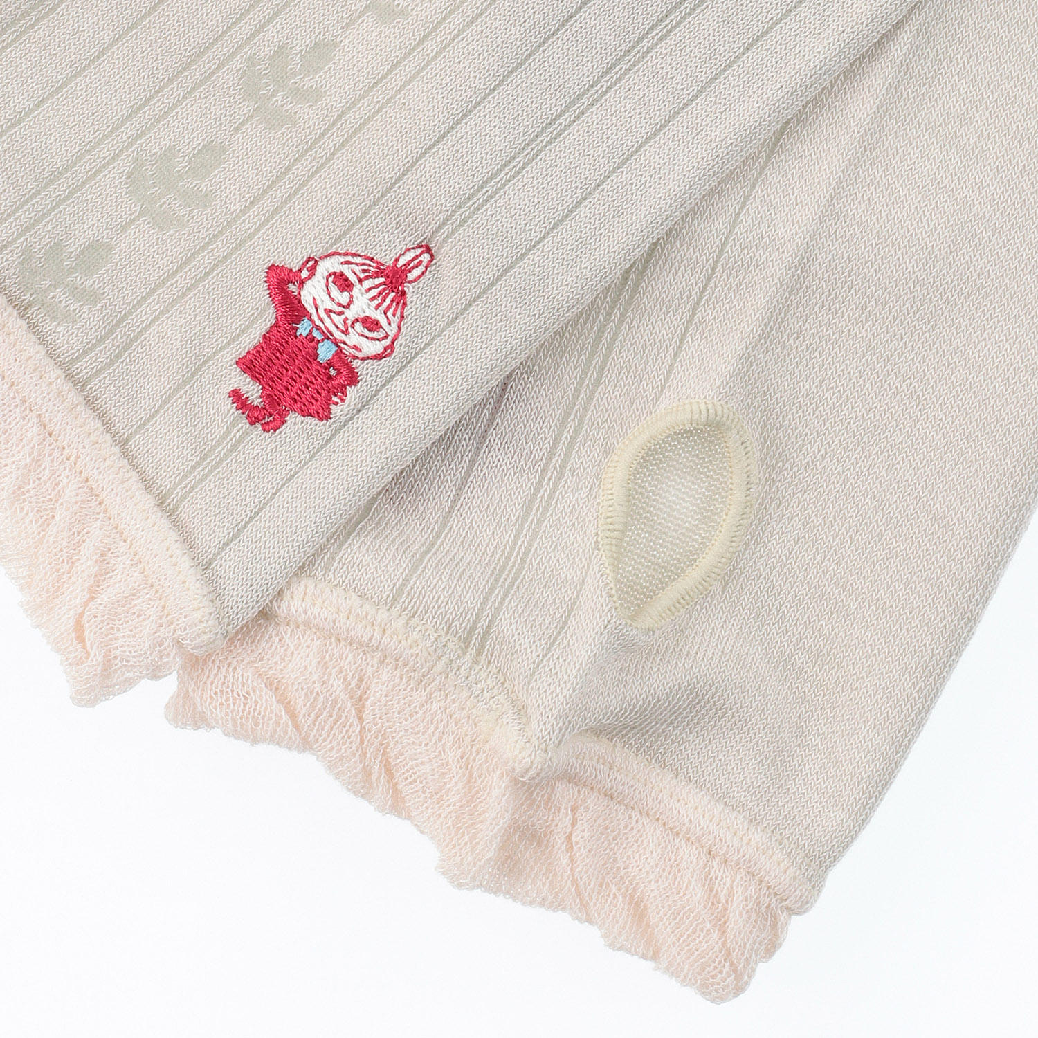 MOOMIN 母の日 アームカバー UVカット＋冷感 縦柄ミイ刺繍【在庫限り】 - 画像5