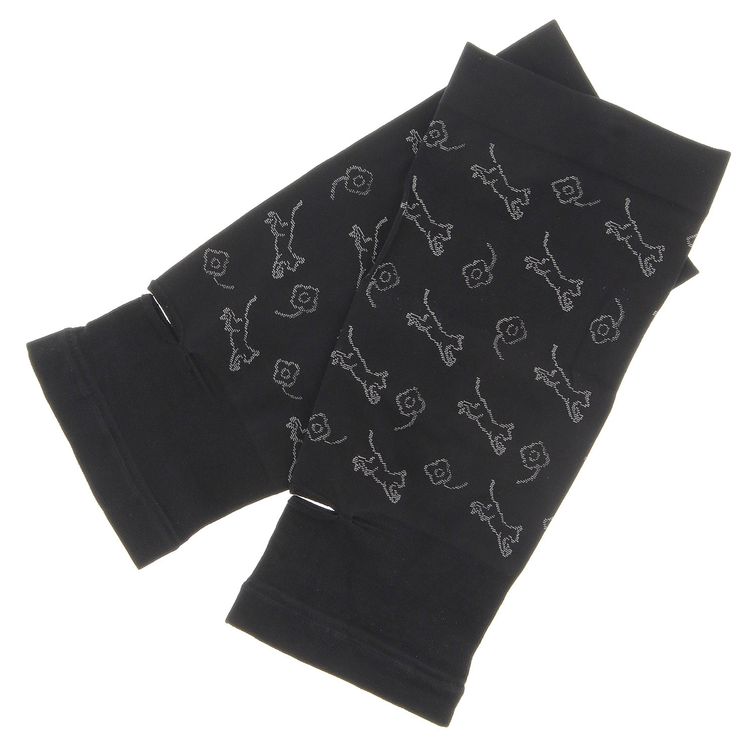 にゃんこ堂 ショート丈（23cm丈） 接触冷感 アームカバー【在庫限り】 - 画像4