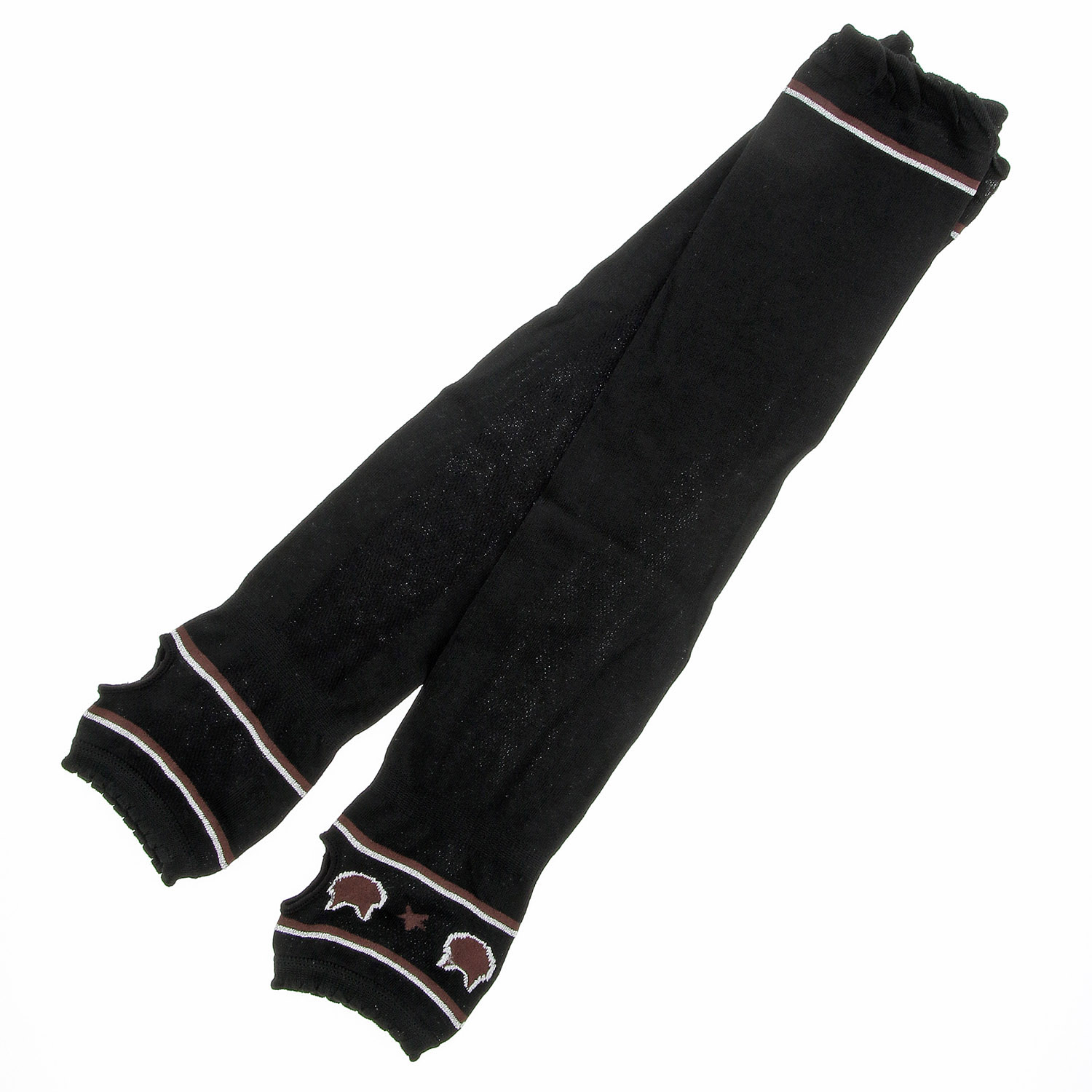 にゃんこ堂 ロング丈（50cm丈） 綿混素材 アームカバー【在庫限り】 - 画像2