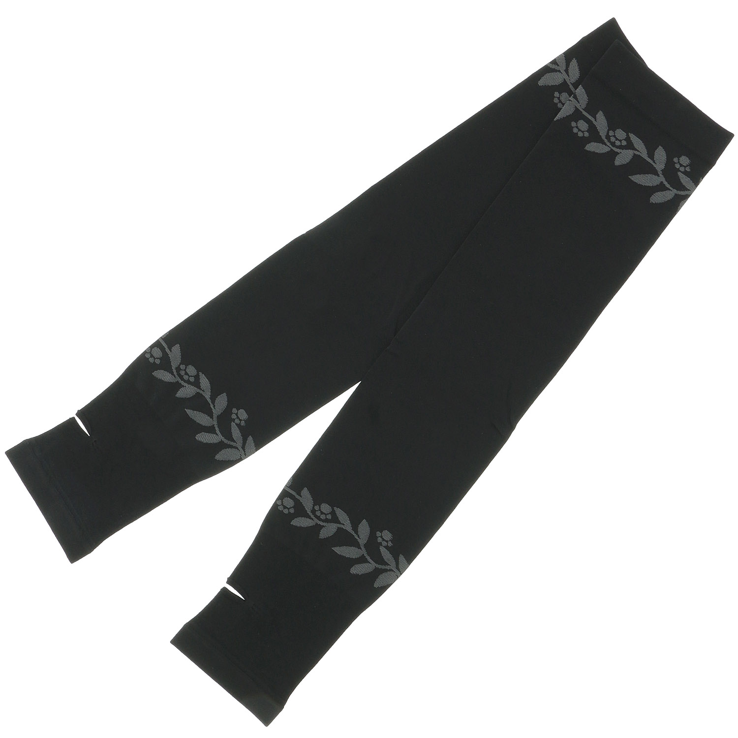 にゃんこ堂 ロング丈（50cm丈） 接触冷感 アームカバー 肉球と草【在庫限り】 - 画像4