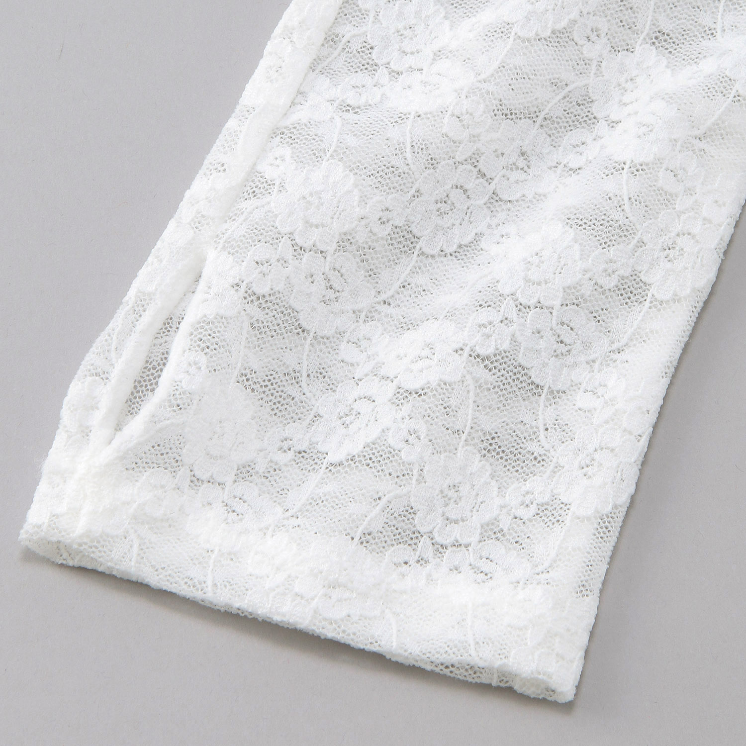 アームカバー レース 花柄 約40cm丈【在庫限り】 - 画像5