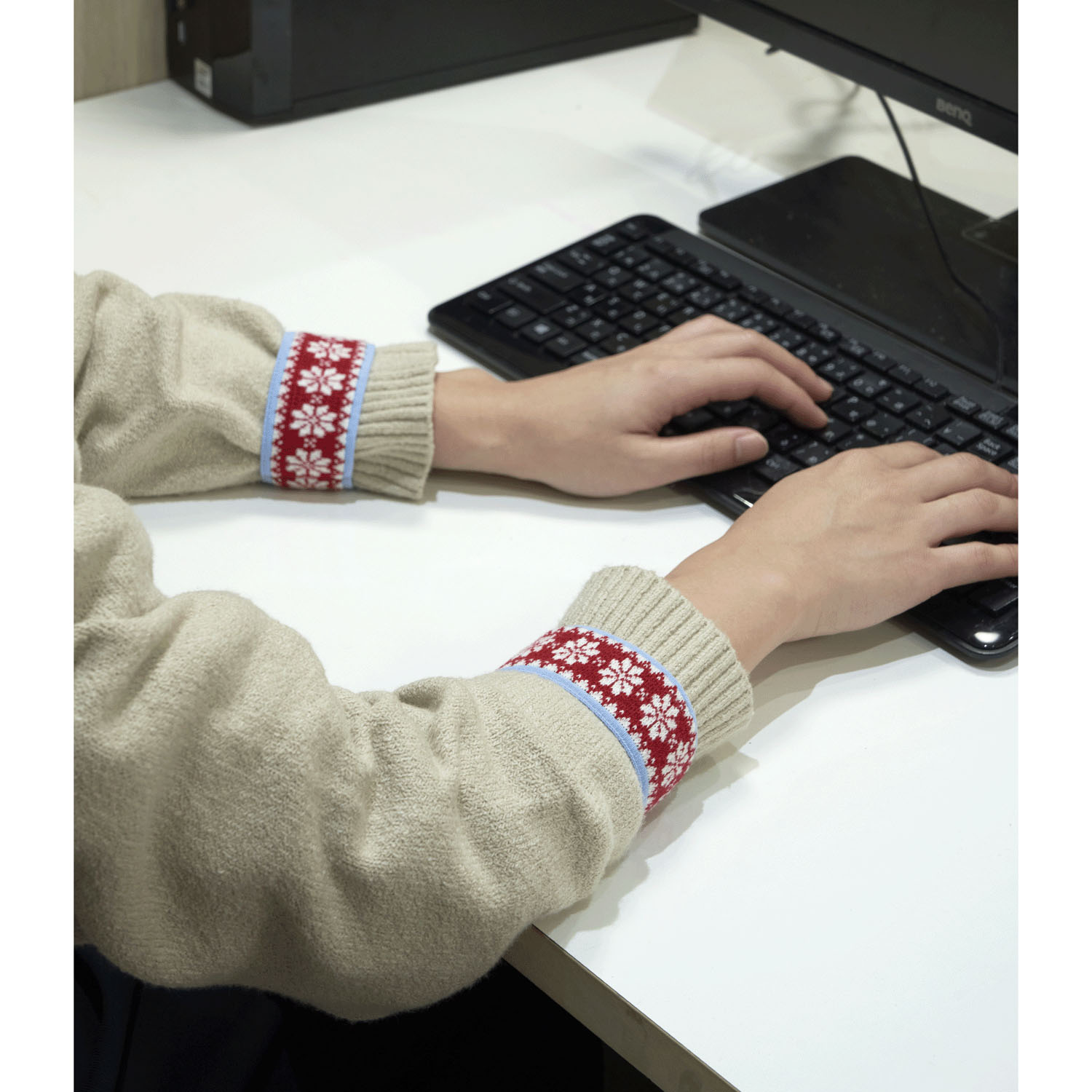 foot＆arm bands（フット＆アームバンド） ノルディック柄 日本製【在庫限り】 - 画像4