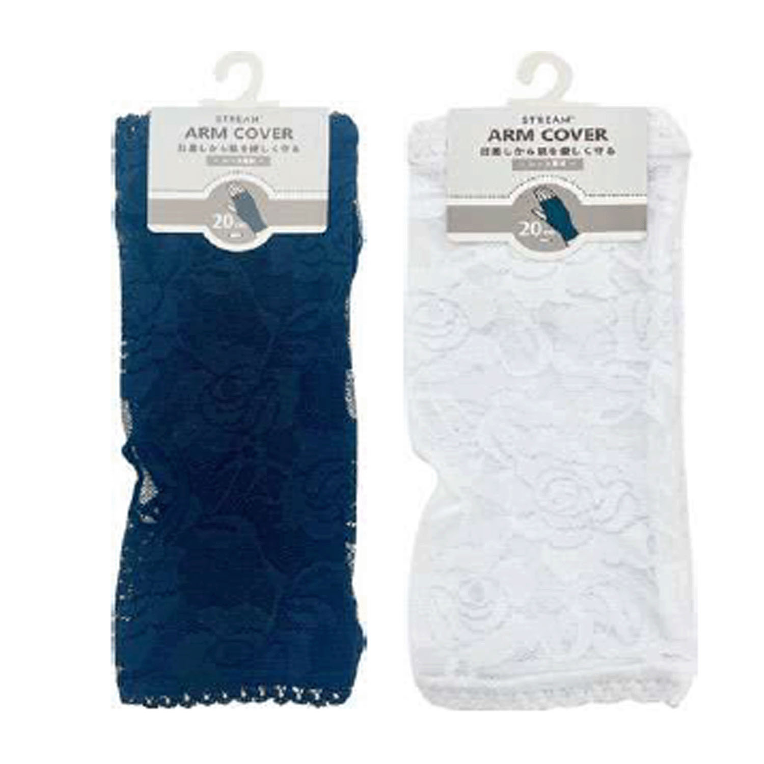 STREAM アームカバー バラレース ショート（20cm丈）