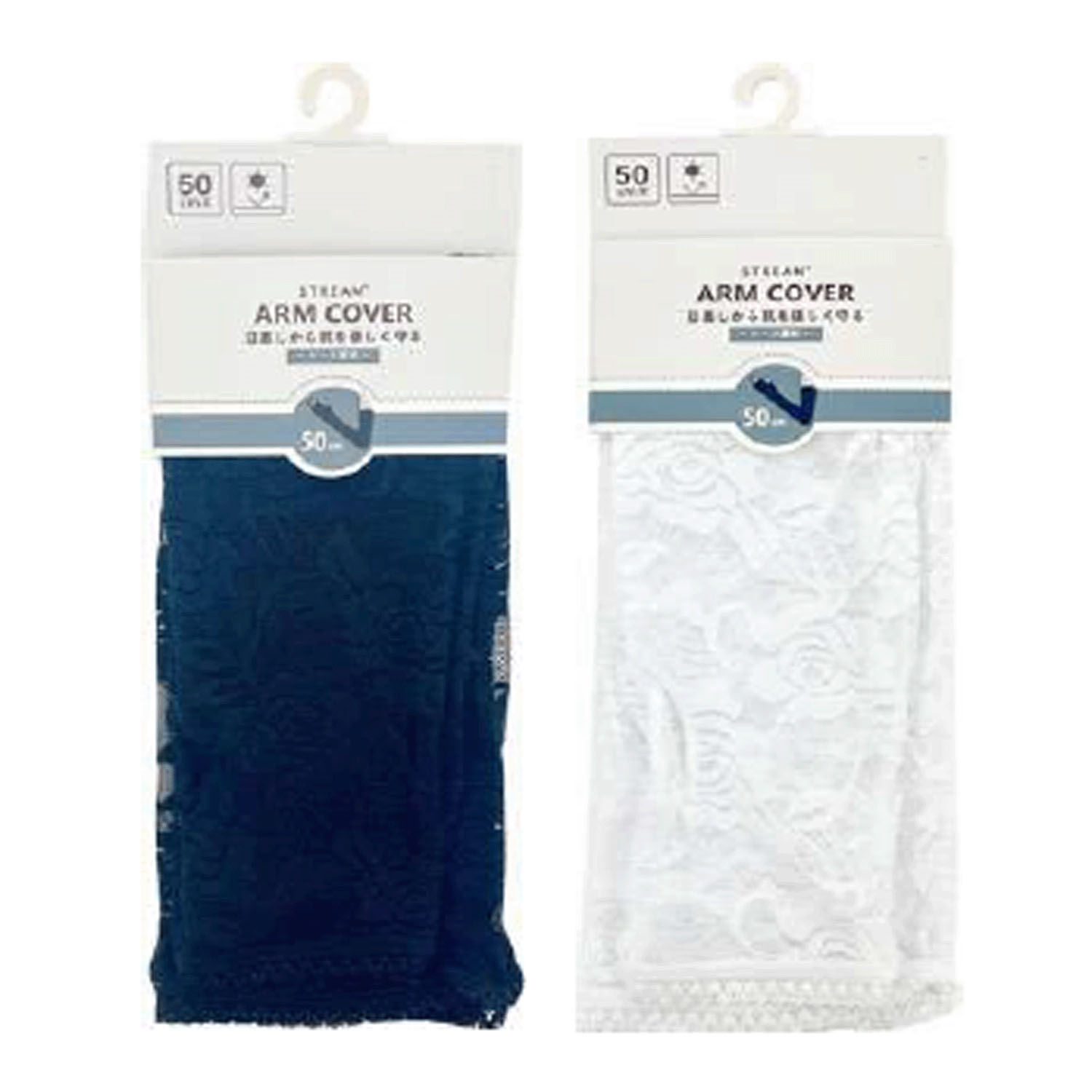 STREAM アームカバー バラレース ロング（50cm丈）
