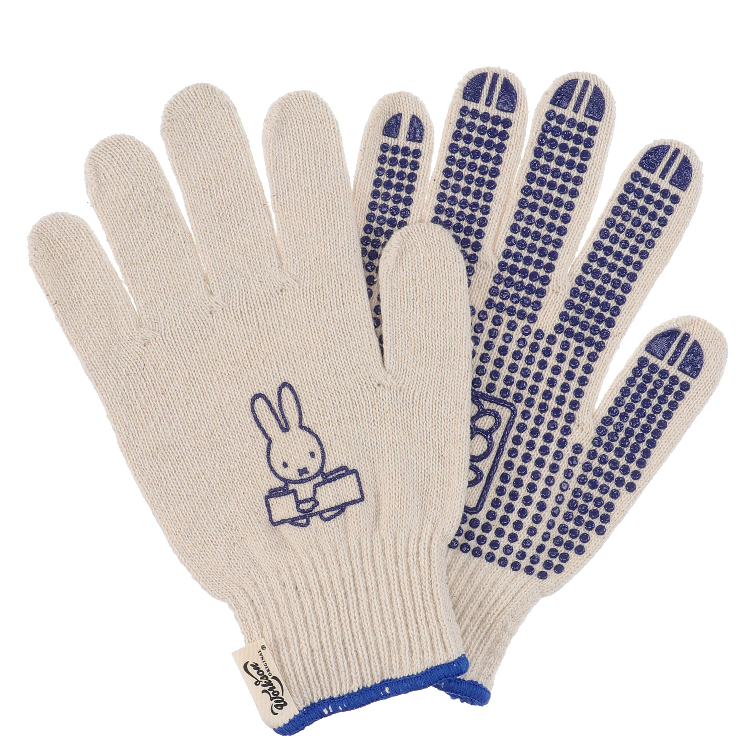 ミッフィー 軍手 滑り止め付き - 画像3