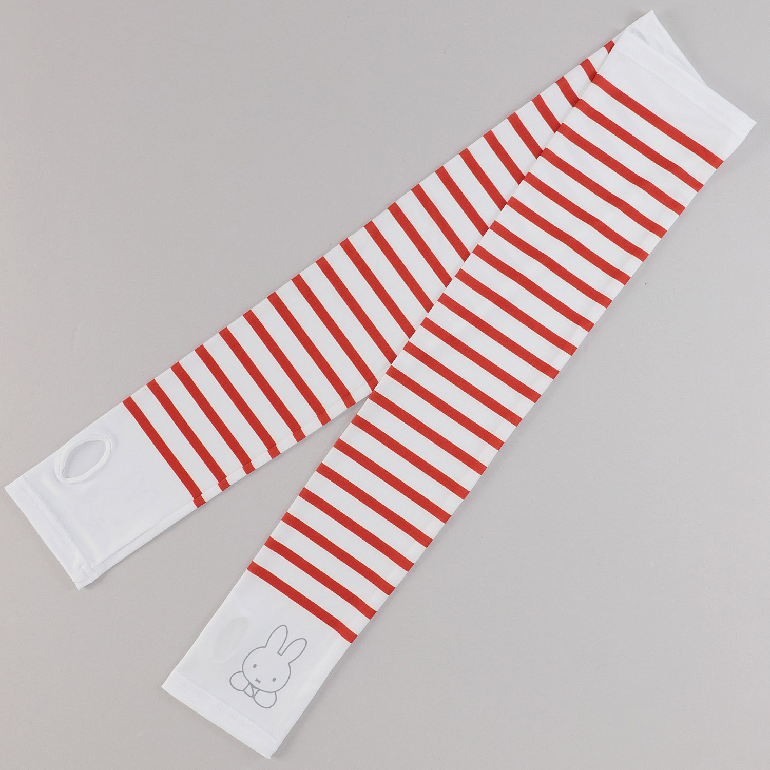 ミッフィー アームカバーUVカット＋冷感 ボーダー - 画像3