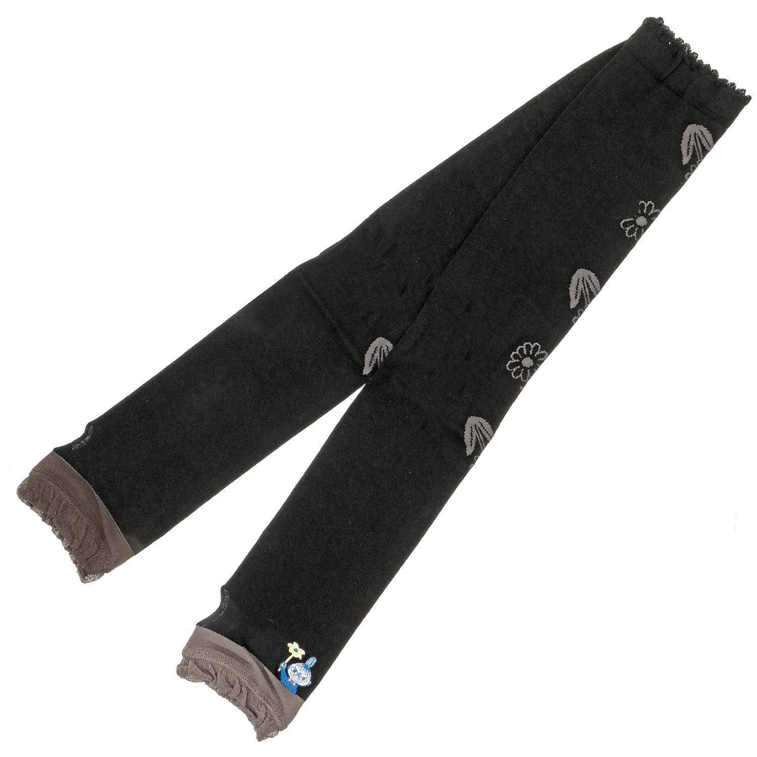 MOOMIN アームカバー UVカット＋冷感 花柄ミイ刺繍 - 画像2