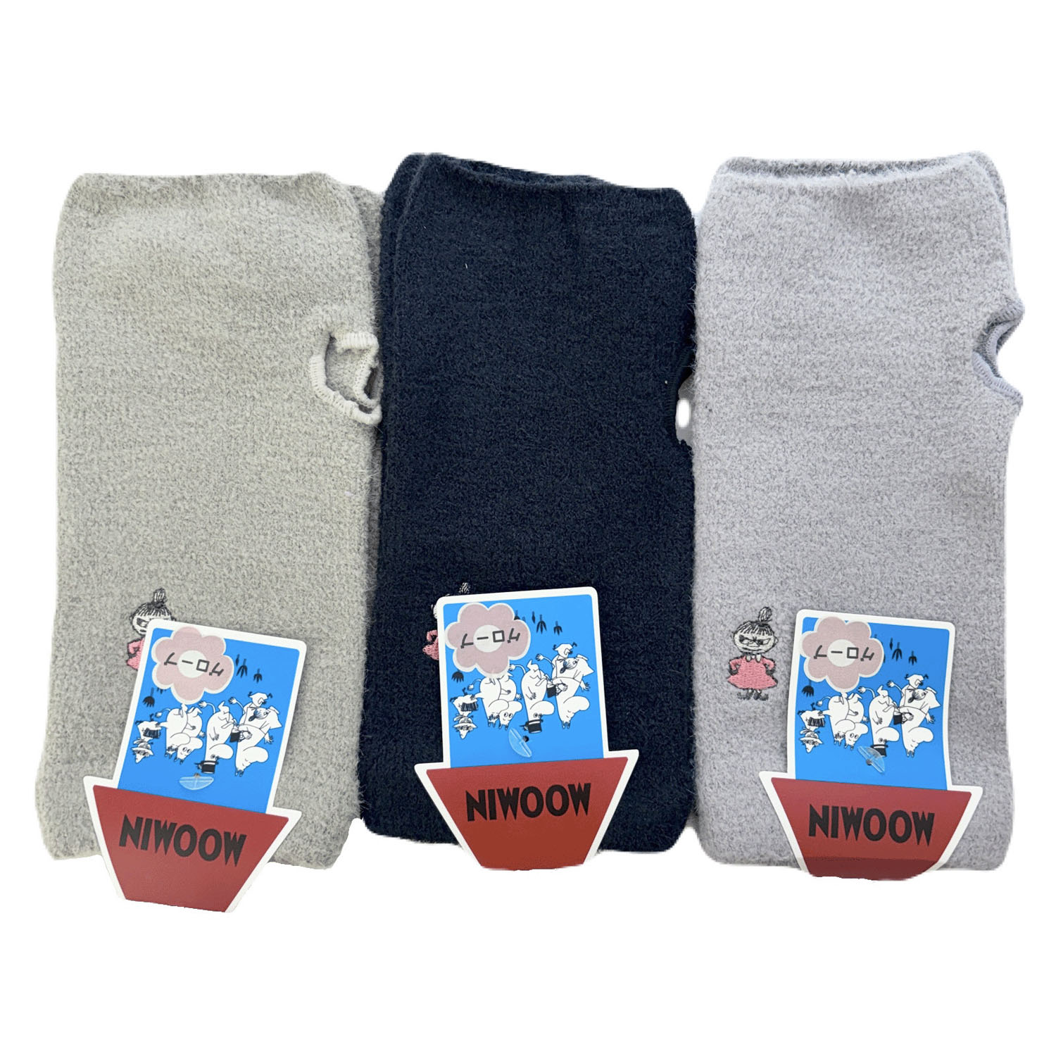 MOOMIN  グローブ フェザーネップ ミイ刺繍【在庫限り】