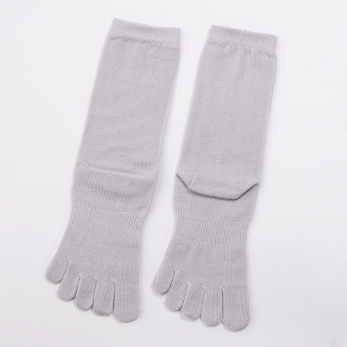 足の健康シリーズ 5本指ソックス 天然繊維綿100％