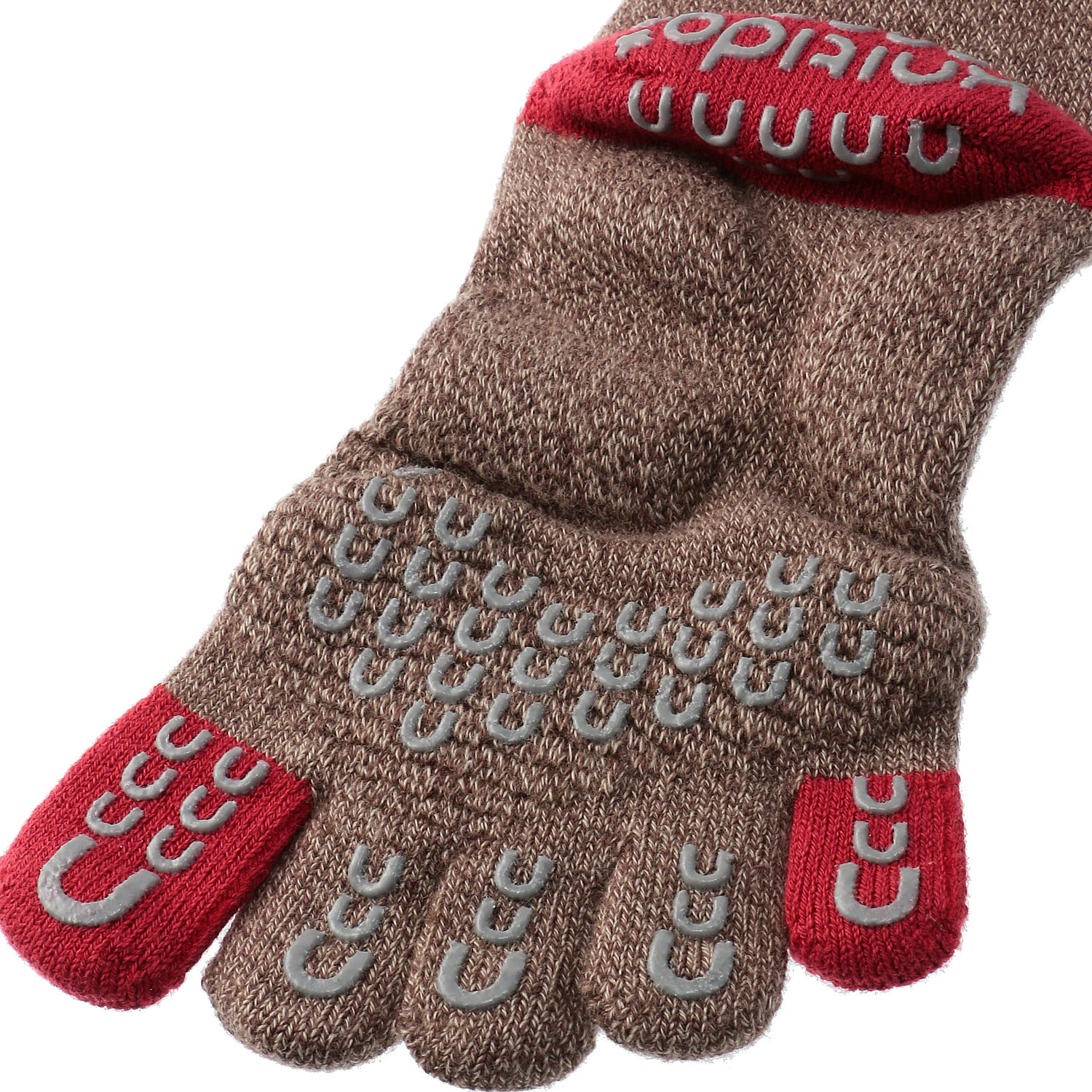 knitido ONE 杢バイカラーハイクルー - 画像2