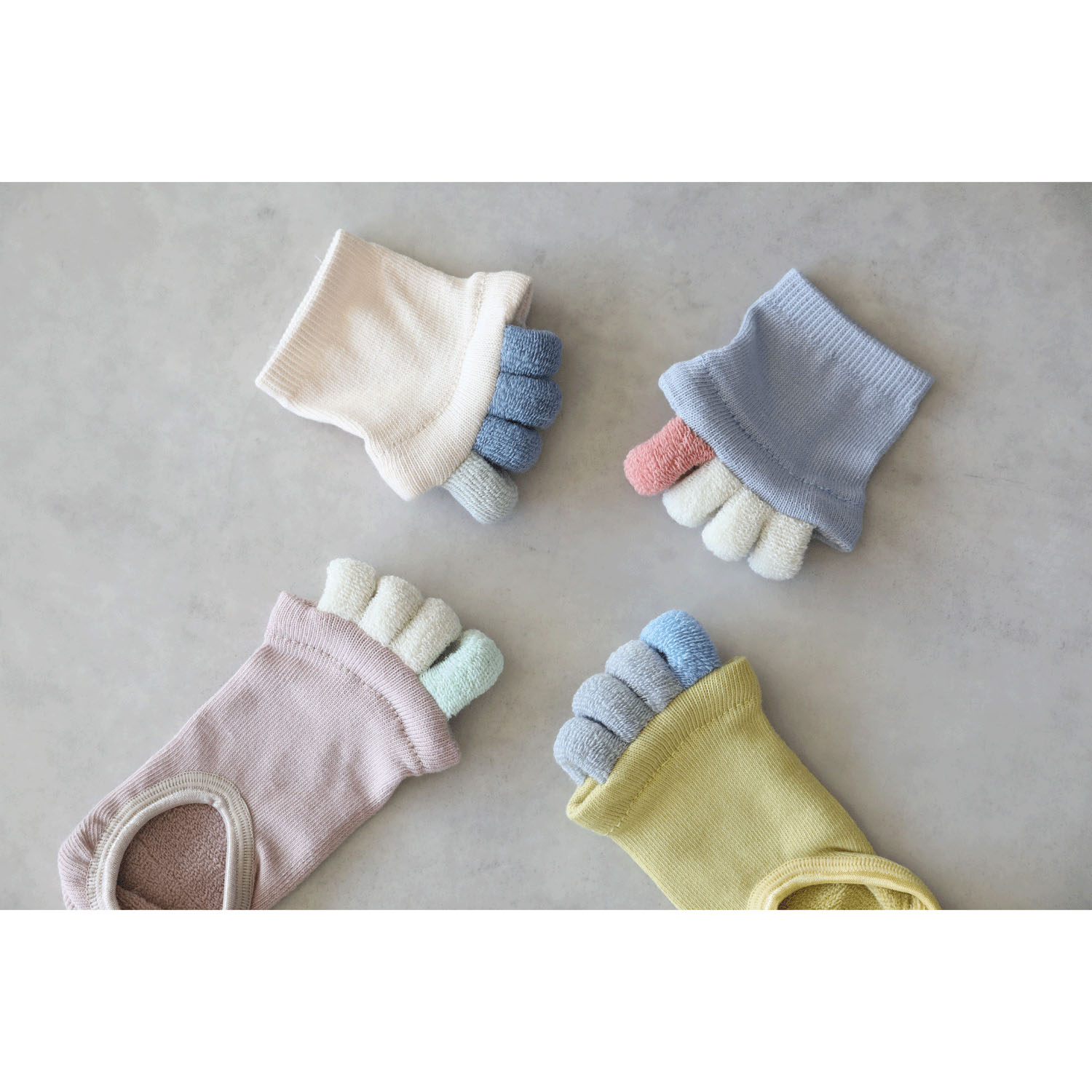 足指オープンソックス くるぶし - 画像2