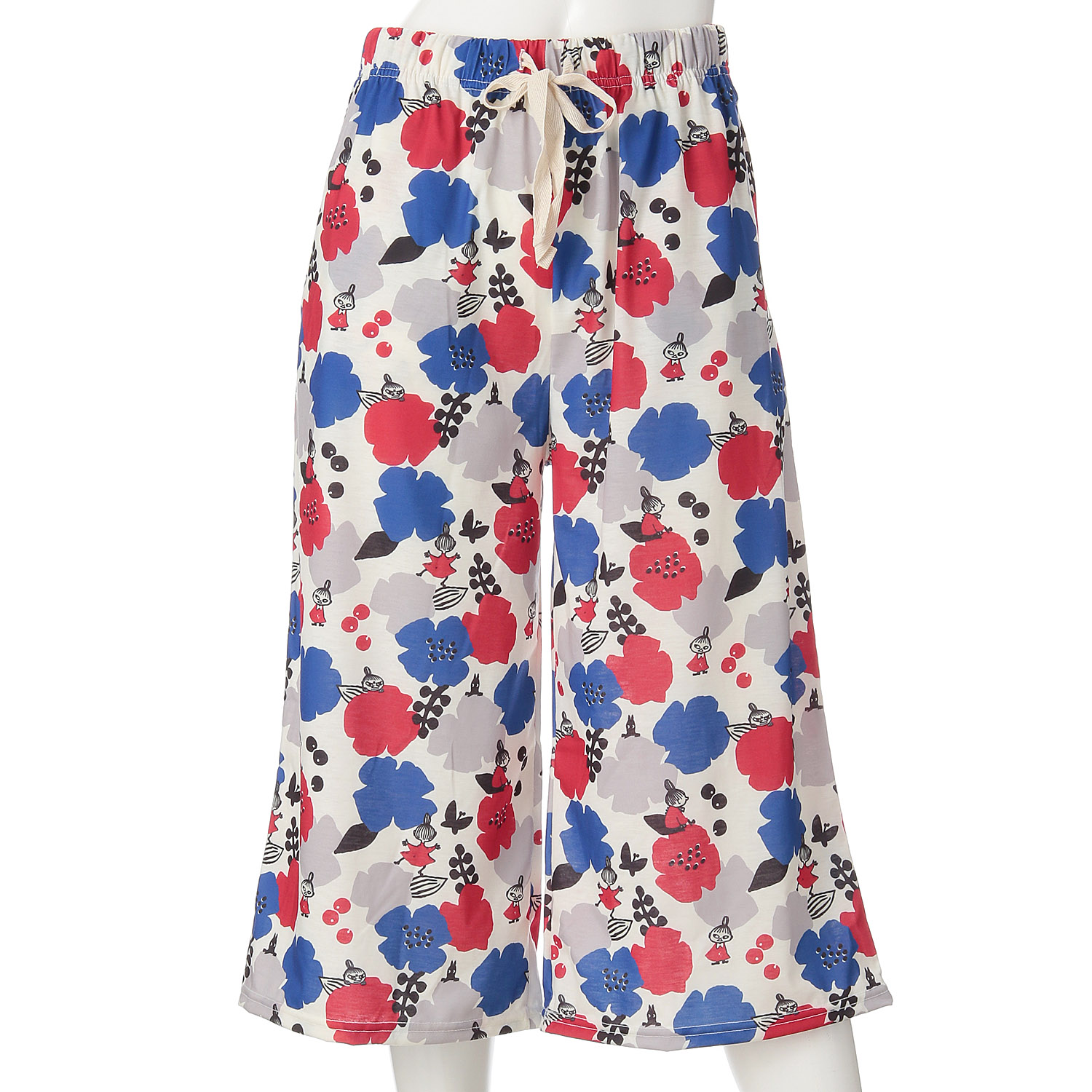 MOOMIN リラパン 花とミイ総柄【在庫限り】