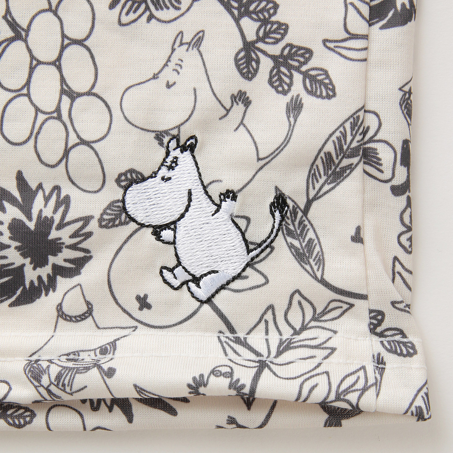 MOOMIN リラパン フルーツガーデン ムーミン刺しゅう付【在庫限り】 - 画像4