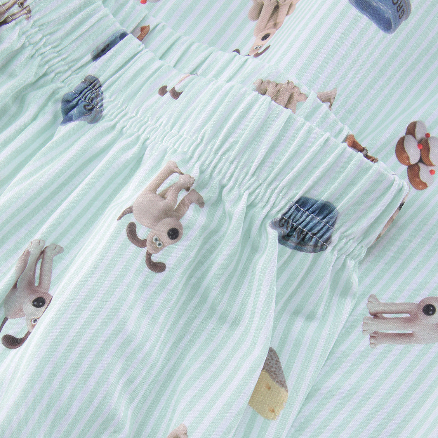 ウォレスとグルミット ルームパンツ 7分丈ワイド【在庫限り】 - 画像3