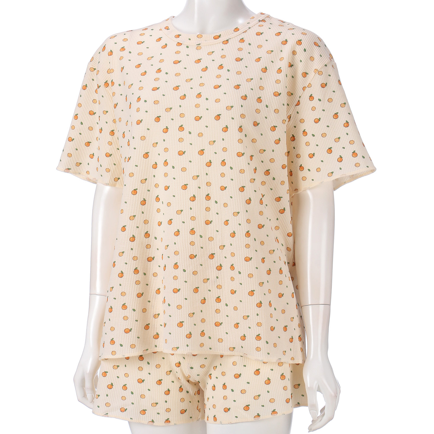 FRUIT OF THE LOOM ワッフル半袖短パン 上下セット【在庫限り】 - 画像6