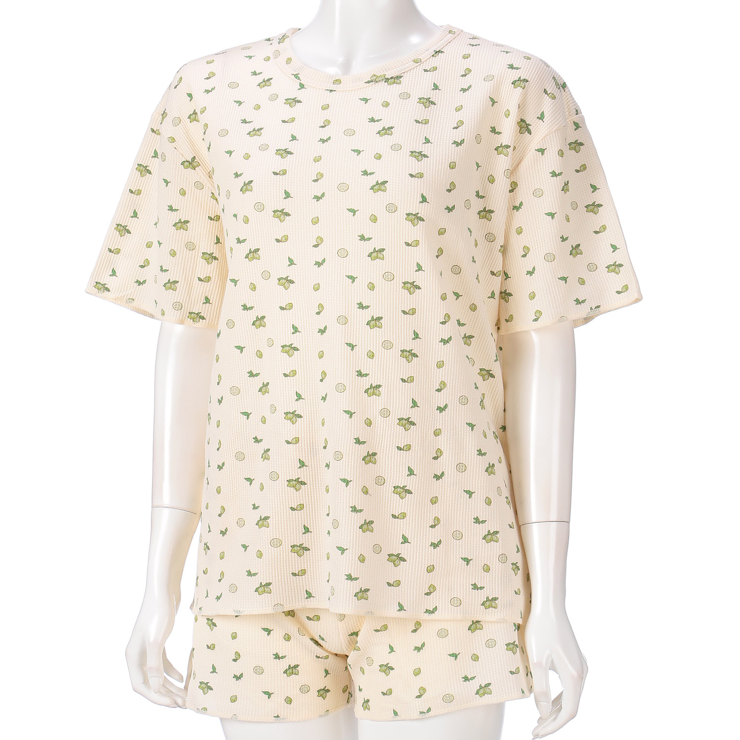 FRUIT OF THE LOOM ワッフル半袖短パン 上下セット【在庫限り】 - 画像7