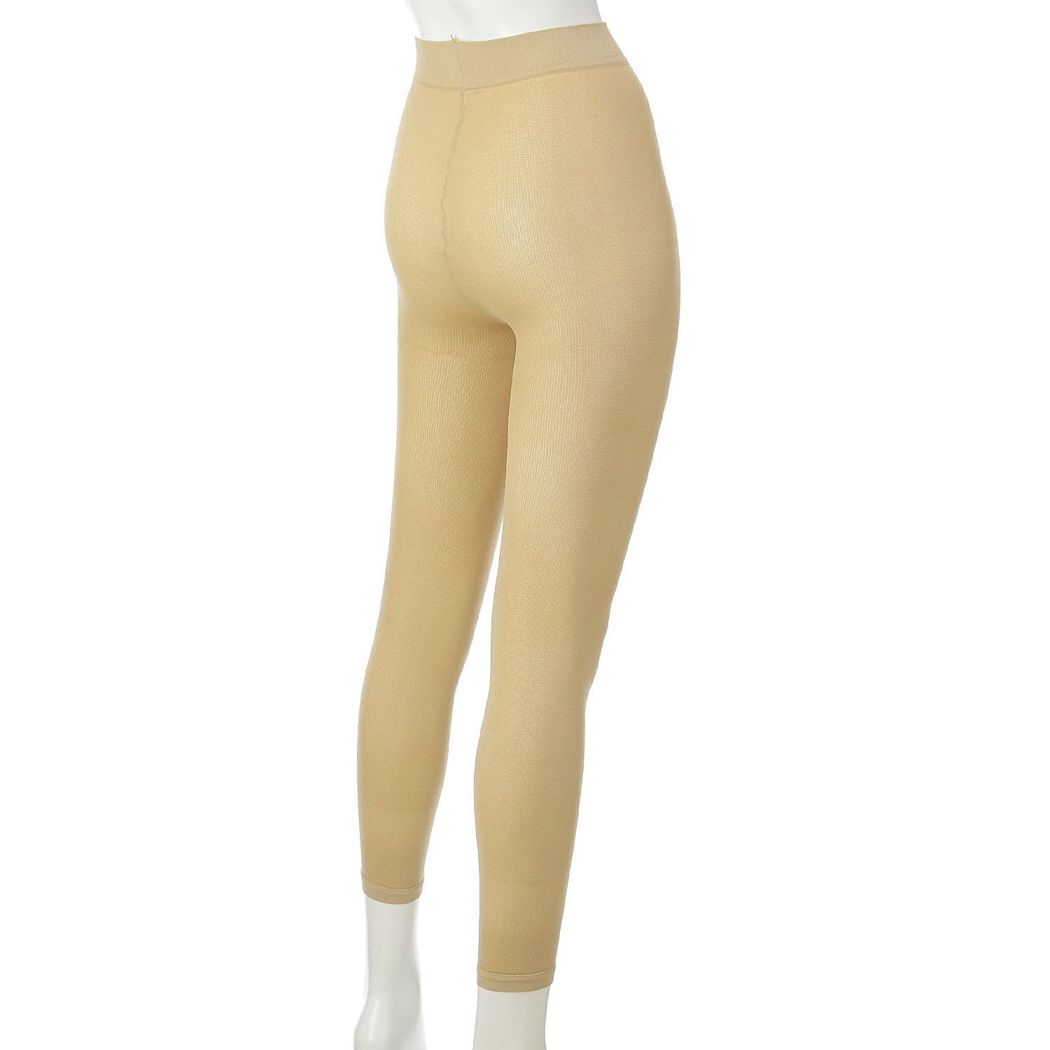 日本製 タイツ素材 10分丈 パウダリーインナー ボトム（レギンス）【在庫限り】 - 画像7