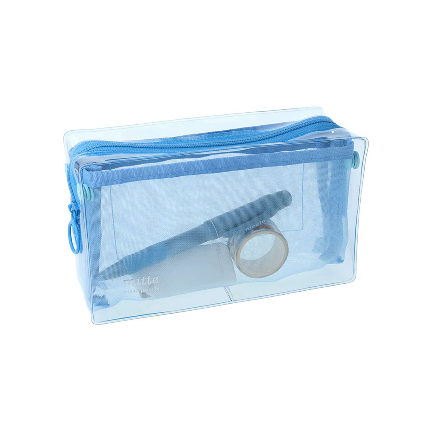 mitte クリアメッシュボックスポーチ - 画像25