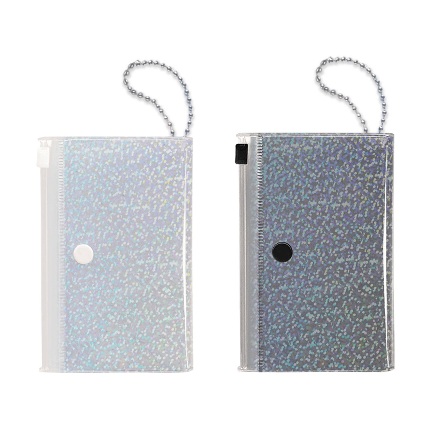 【ホワイト次回納期未定】TIDY ちまちまデコれるポーチ ホログラム