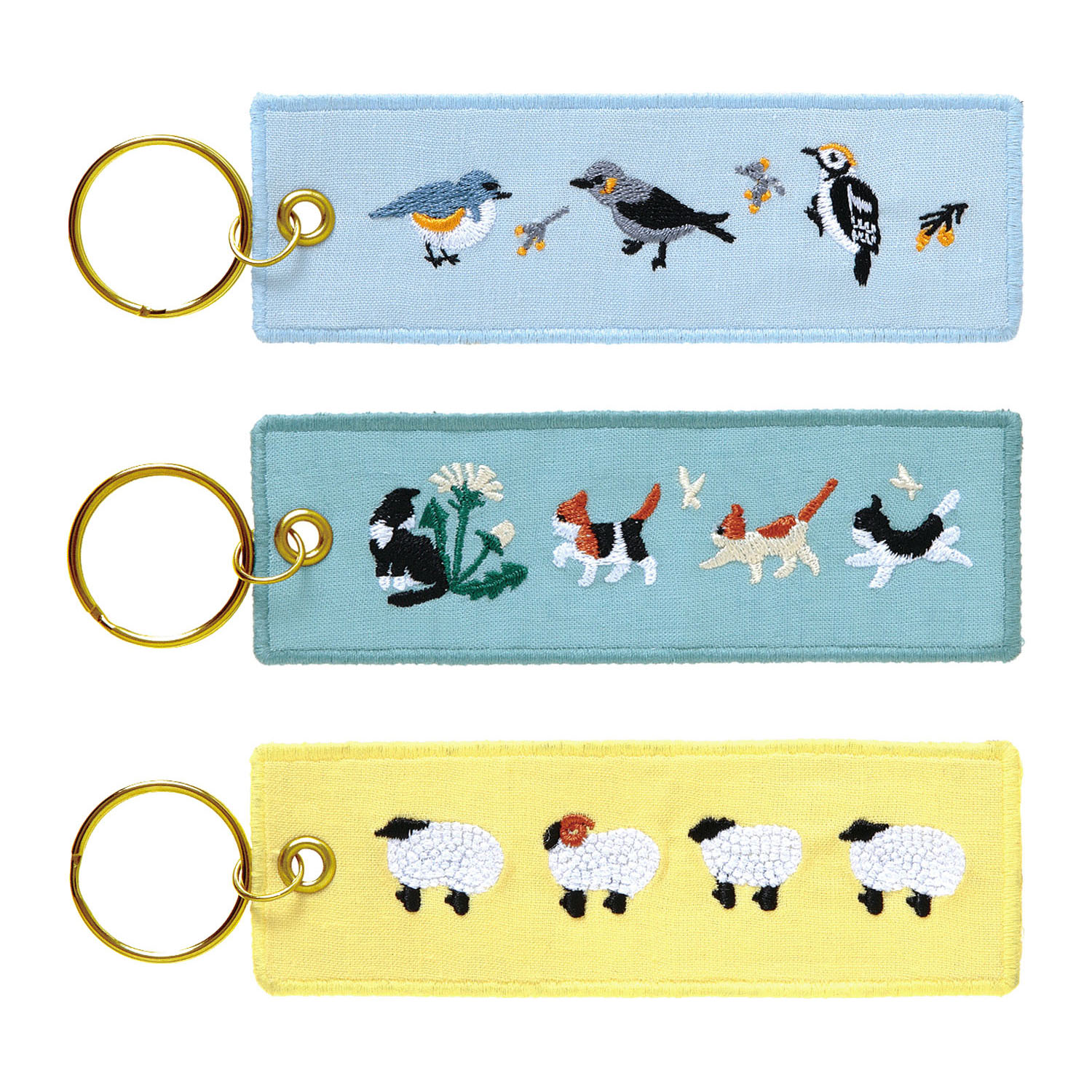 アンナス 刺繍キーホルダー