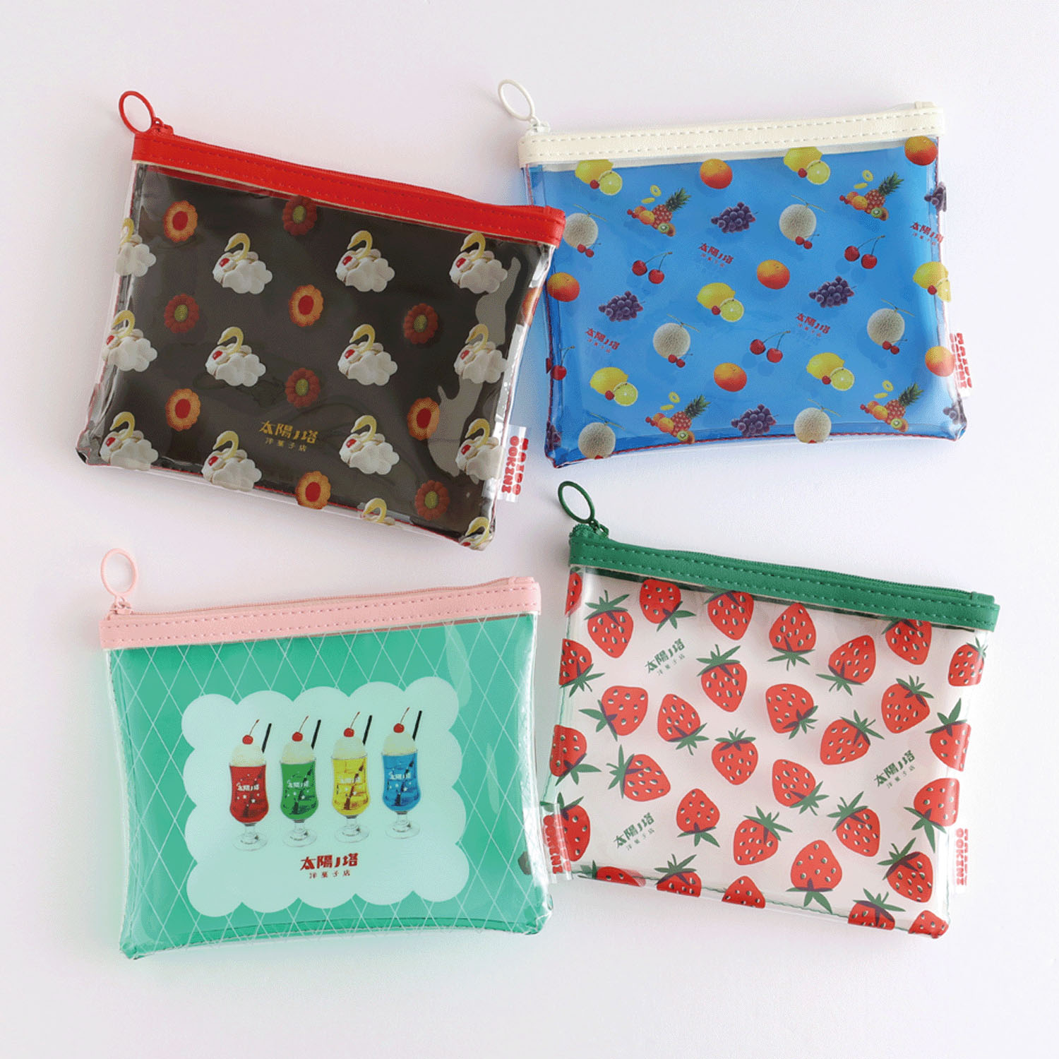 太陽ノ塔洋菓子店 PVCポーチ