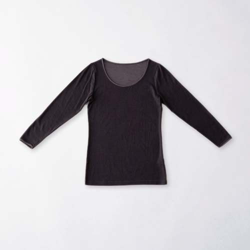 【予約可能品】肌側シルク100％インナー エアリー8分袖インナー - 画像2