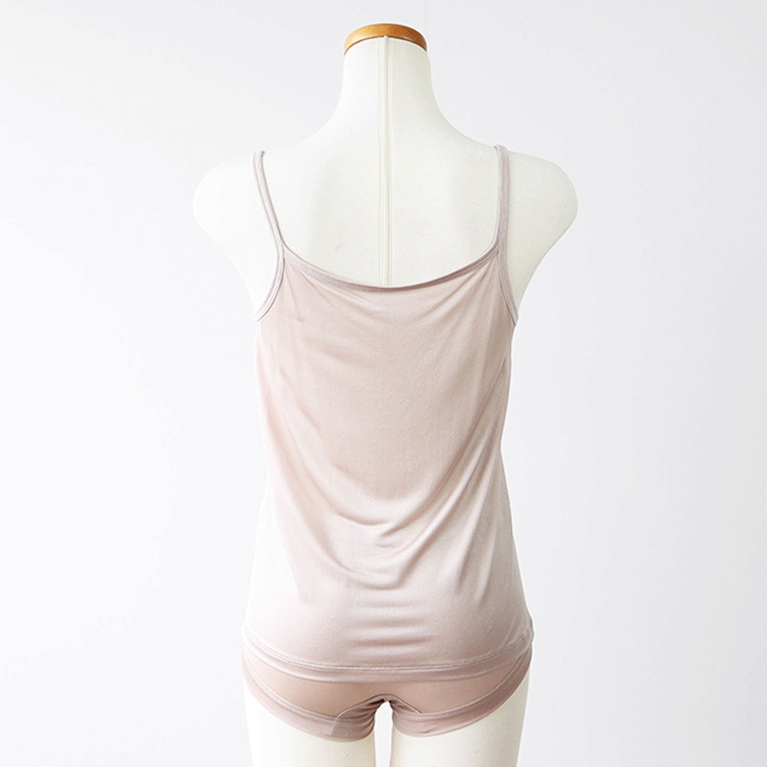 正絹シルク100％インナー キャミソール （ 天竺編み ） - 画像13