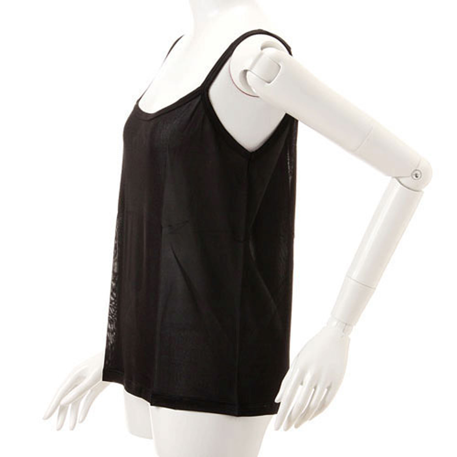 正絹シルク100％インナー キャミソール （ 天竺編み ） - 画像5