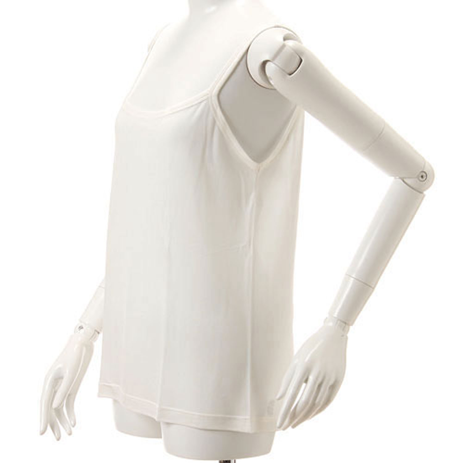 正絹シルク100％インナー キャミソール （ 天竺編み ） - 画像9