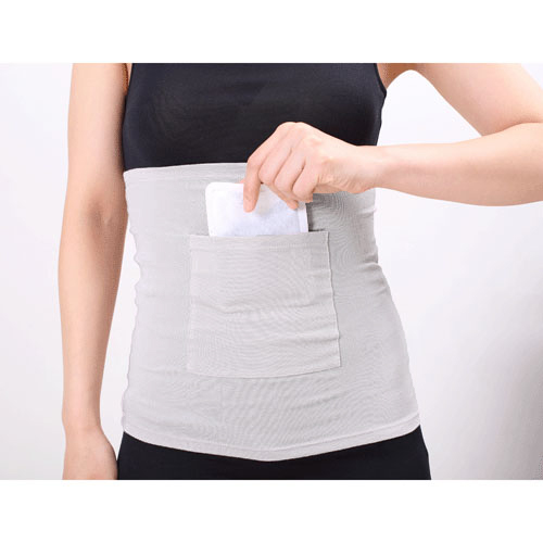 【新品番】シルクスパン無地腹巻M／L - 画像3