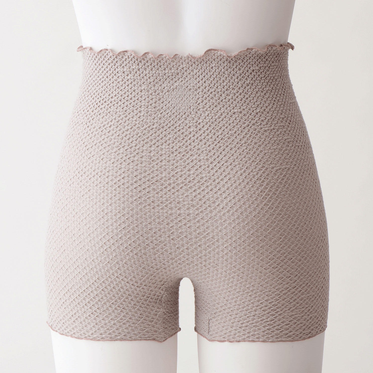 ポケット付腹巻パンツ L サンドベージュ のびりら - 画像2