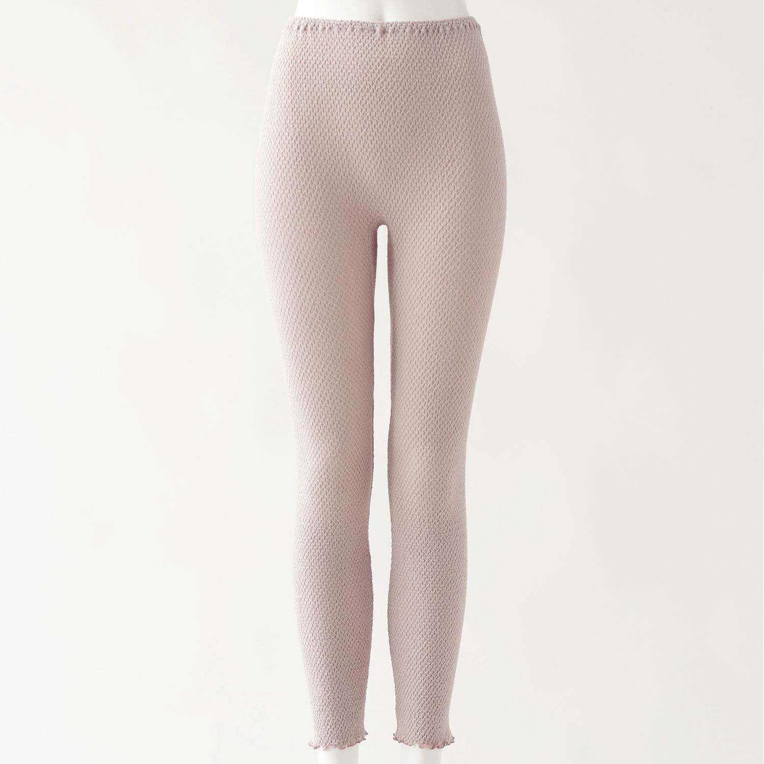 レギンス M サンドベージュ のびりら - 画像2