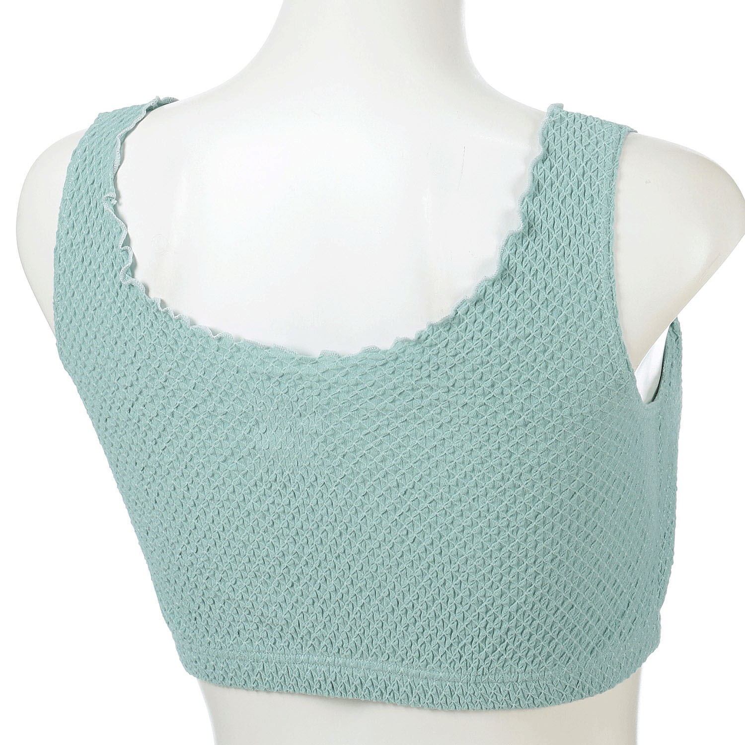 リラックスブラ M ウォーターグリーン のびりら - 画像2