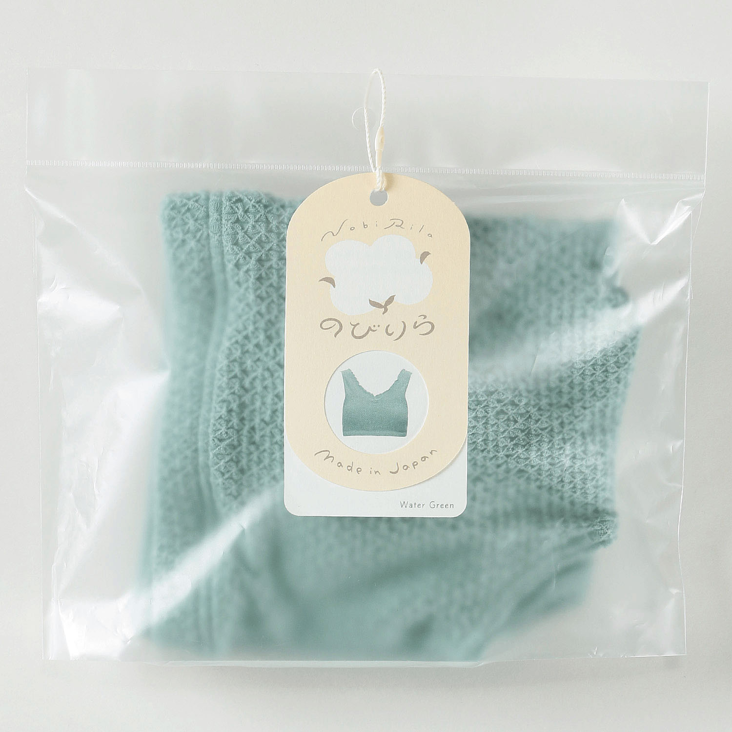 リラックスブラ M ウォーターグリーン のびりら - 画像8