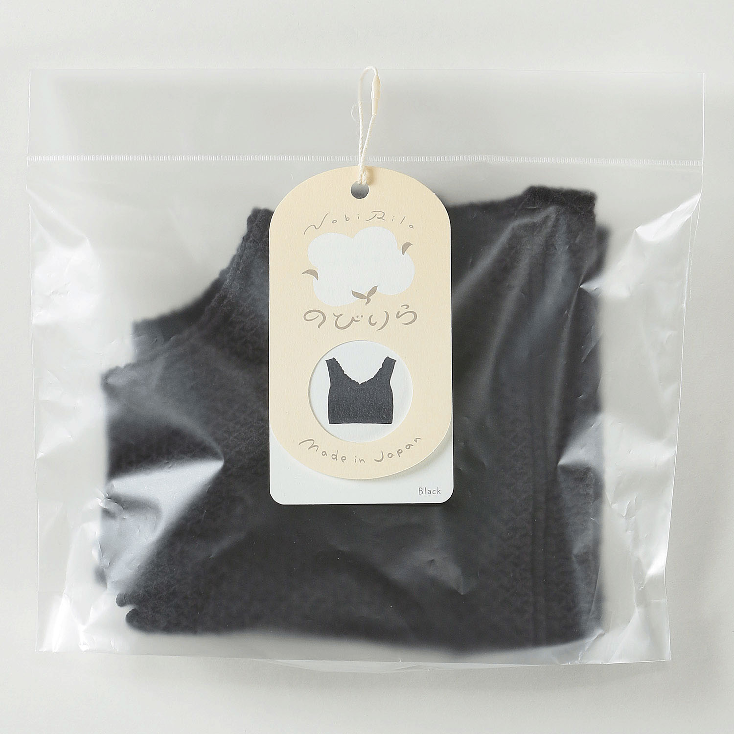 リラックスブラ M ブラック のびりら - 画像8