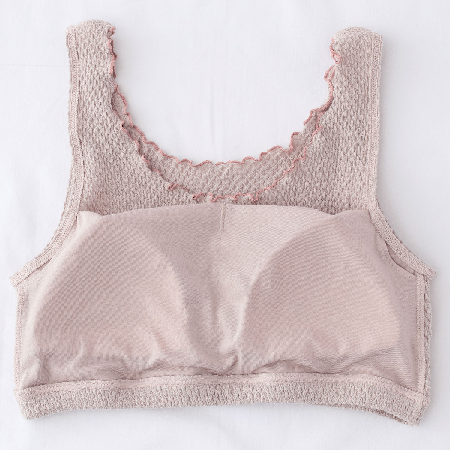 リラックスブラ M サンドベージュ のびりら - 画像5