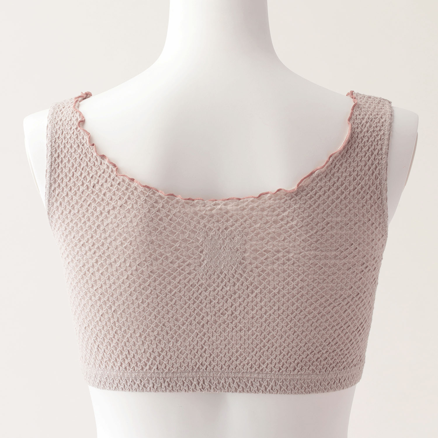 リラックスブラ L サンドベージュ のびりら - 画像2