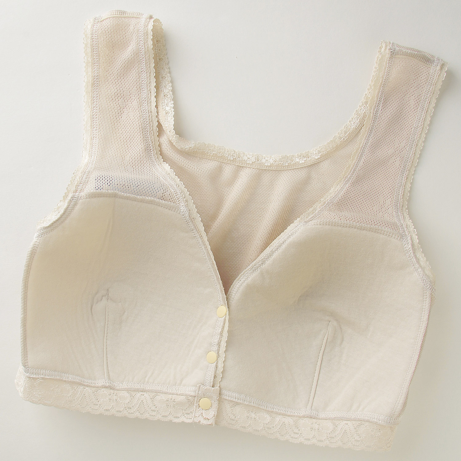 せせらぎ物語 らくらく前開きブラML - 画像3