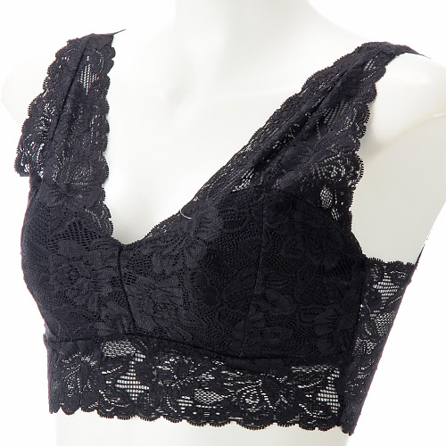 総レースソフトブラ M・L