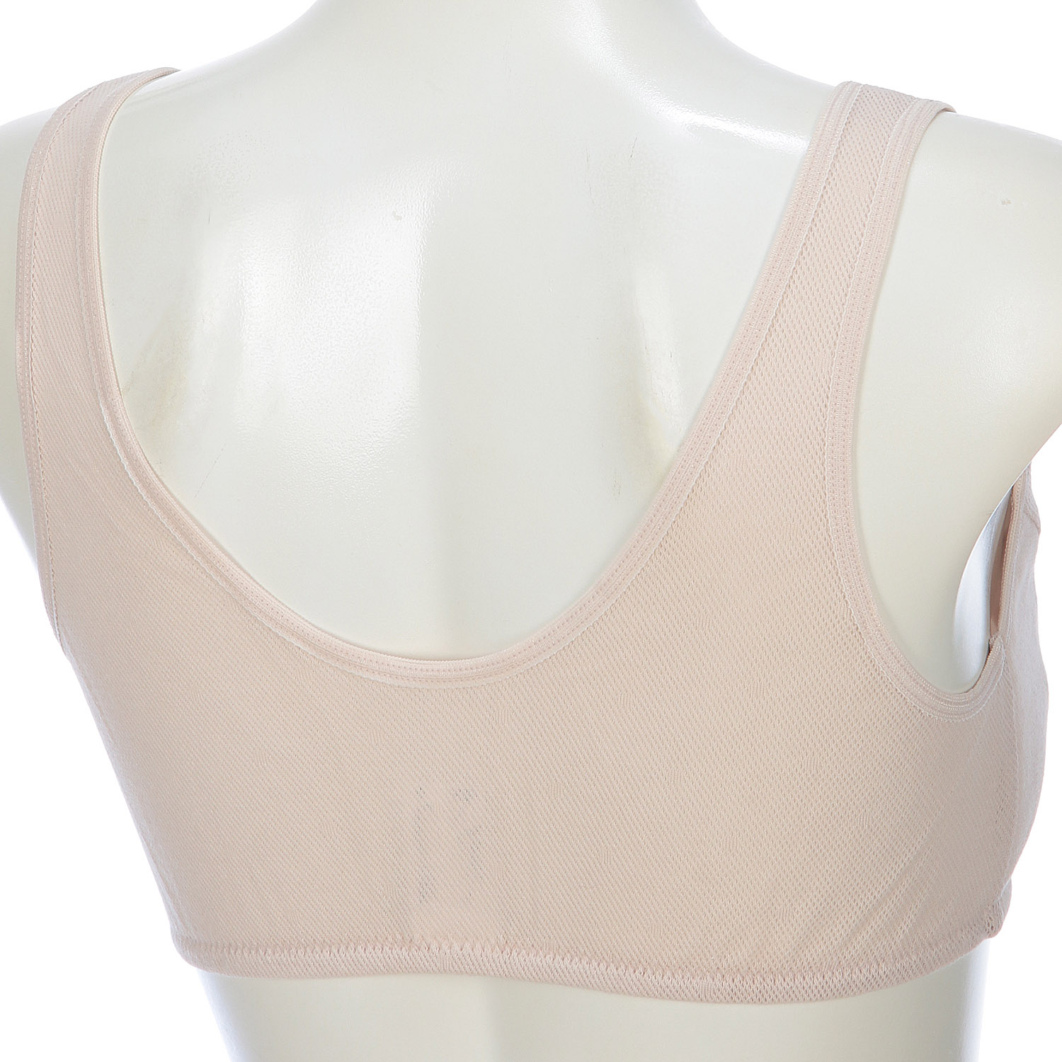 ［癒しの工房］ 綿100％水玉メッシュフロントホックブラ - 画像2