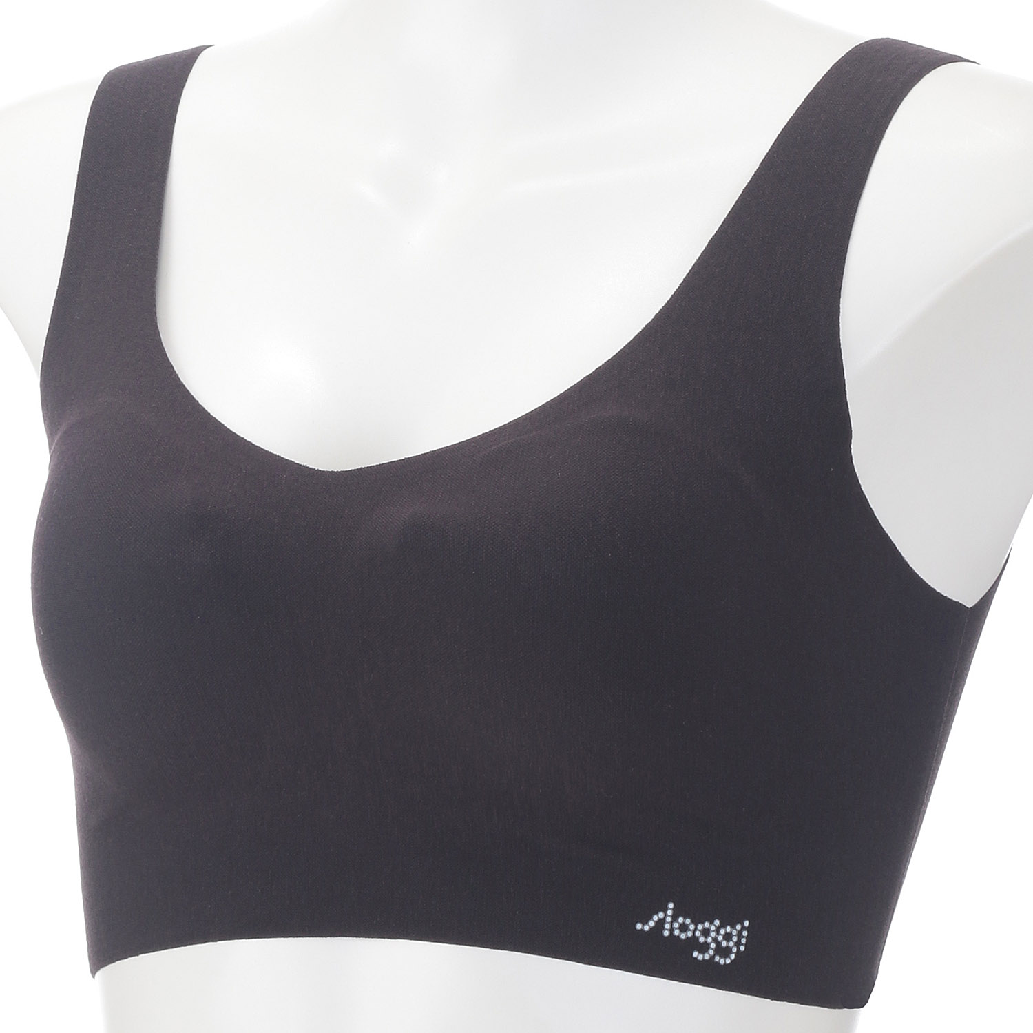 【お取り寄せ】スロギー ゼロ フィール 綿混 ハーフトップブラ