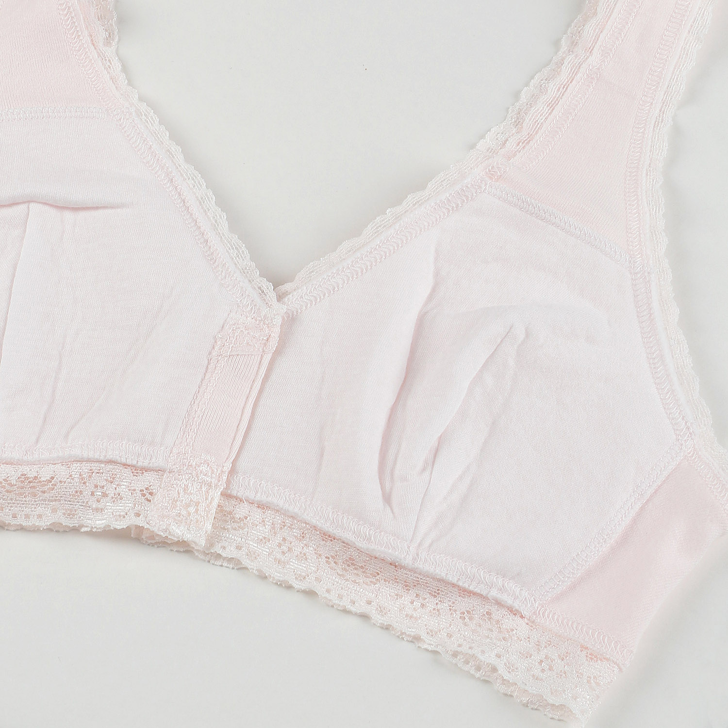 ATSUGIの肌着 綿100％前ボタンブラ - 画像4