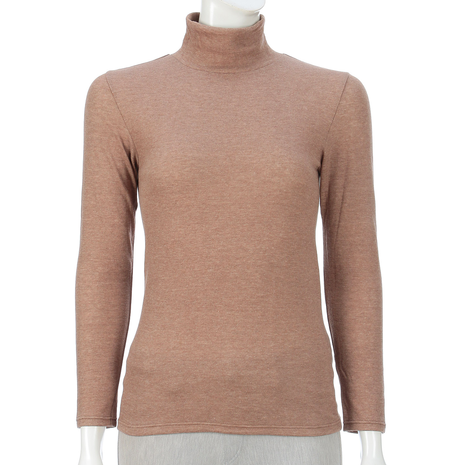 肌ごころby FOODtextile ハイネック長袖 - 画像1