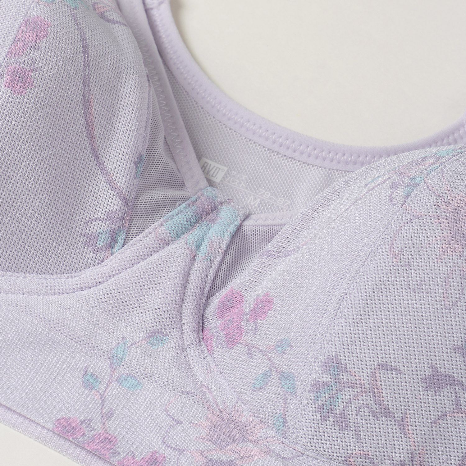 BVD 涼ブラ 花柄プリントハーフトップM／L - 画像6