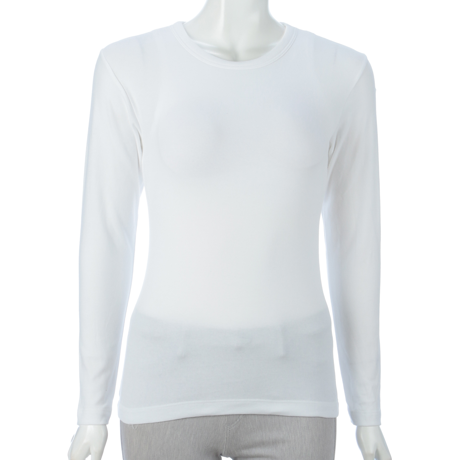 【7DAYS LOOKS】長袖Tシャツ（パッド付）